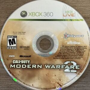 Call of‎ Duty: Modern Warfare 2 Xbox 360 Game - Disc Only Tested & Working